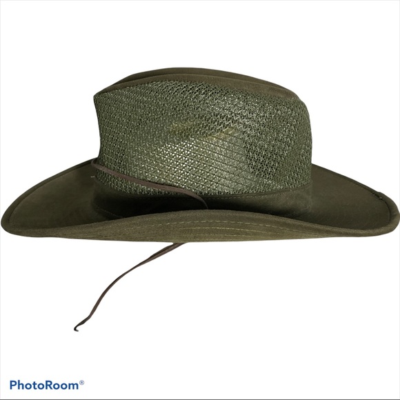 Men Panama Mesh Breezer Safari Hat - Picture 1 of 5